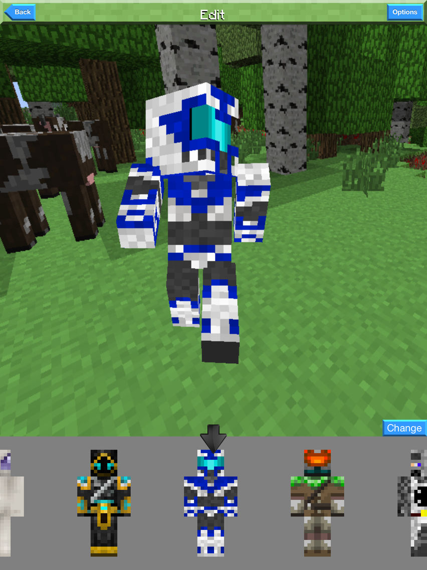 Skin Viewer Creator Pro for Minecraft Game Textures Skins