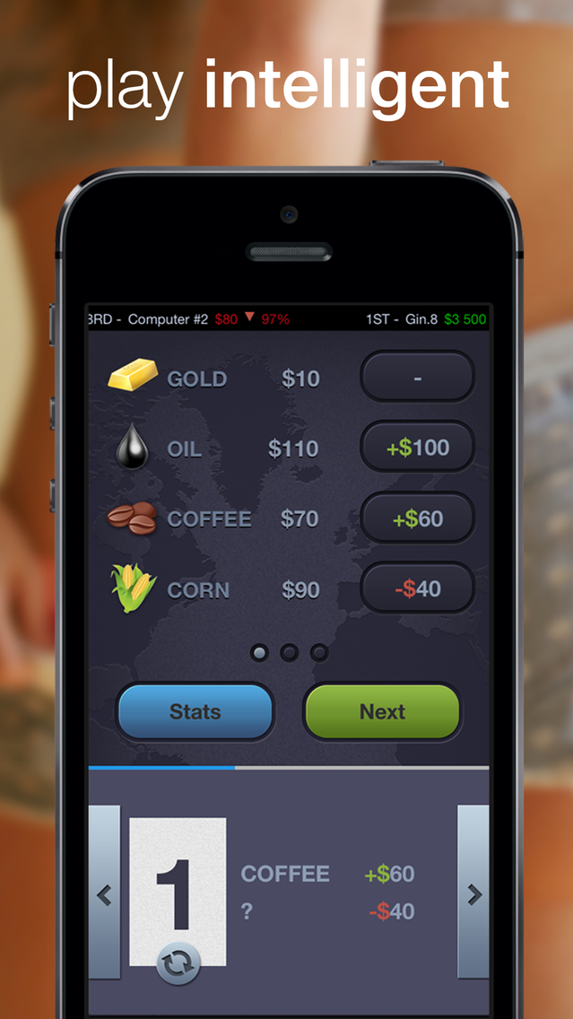 commodity trading game iphone app