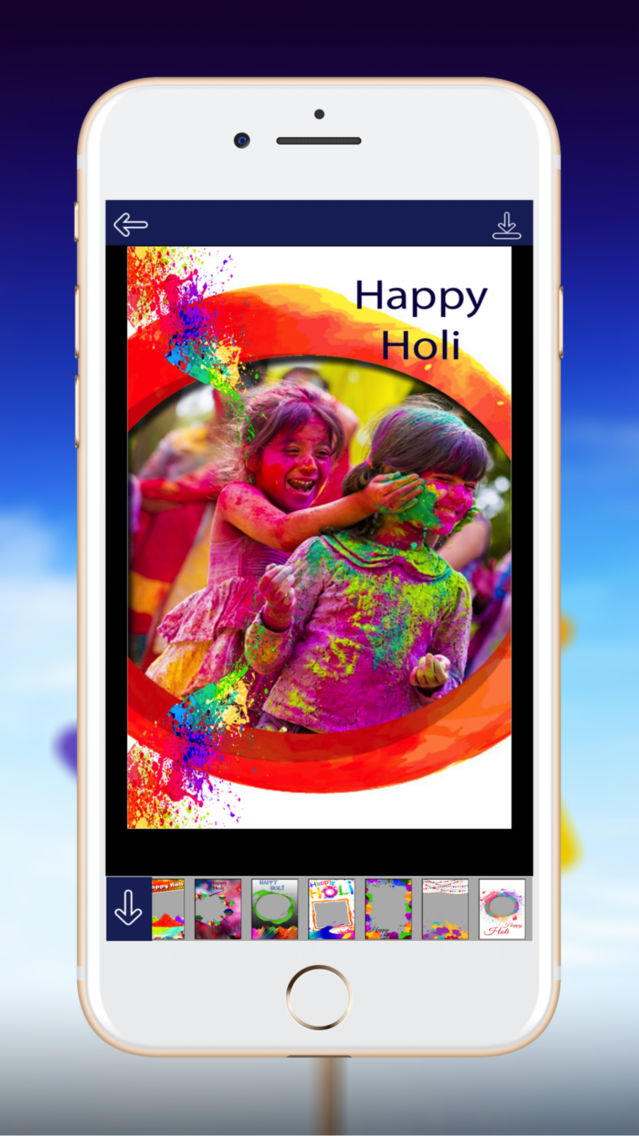 Holi Photo Frame Best Of Colors App For Iphone