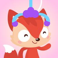 儿童游戏 - 狐涂涂动物拼图