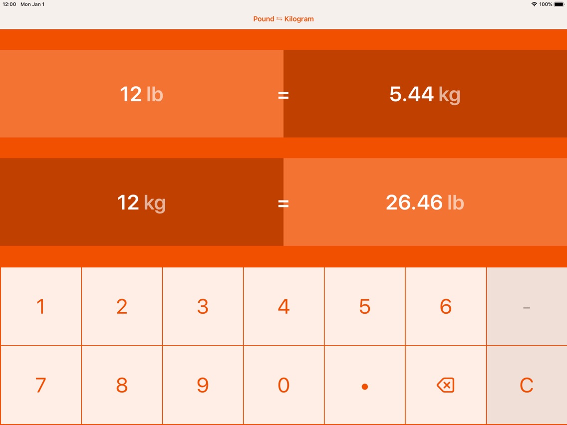 Quick and easy pounds to kilograms conversion. 