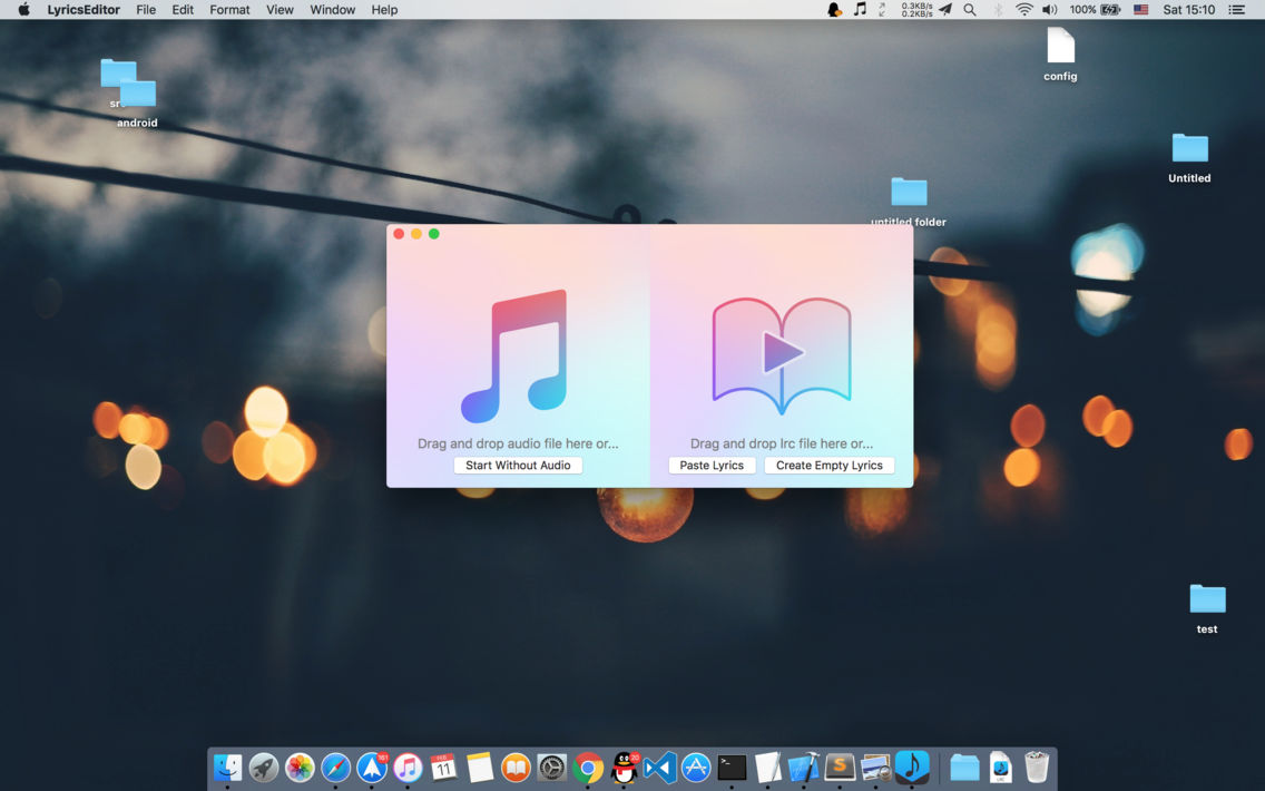 lyrics editor app