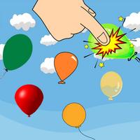 Colorful Balloon Burst