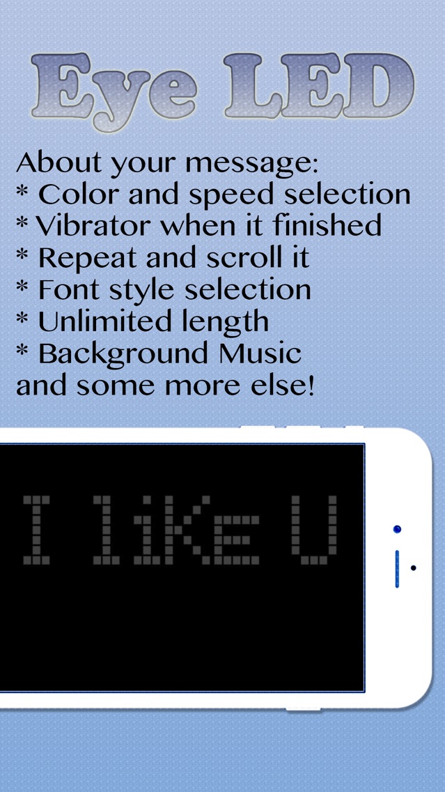 Eyeled The Led Message Banner App App For Iphone Free Download