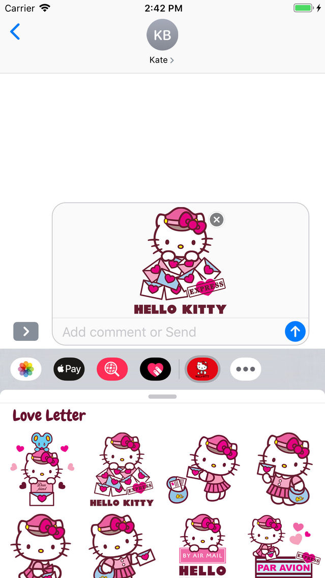 Download Hello Kitty for Messenger app for iPhone and iPad