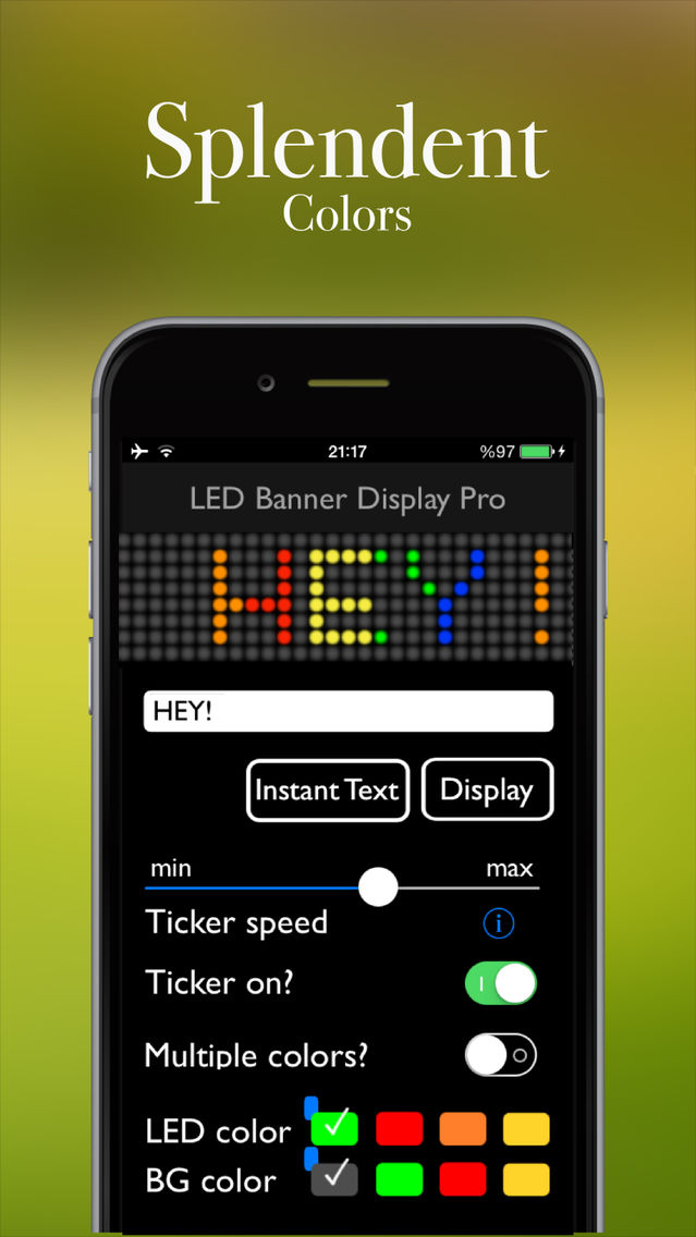 Led Banner Display App For Iphone Free Download Led Banner