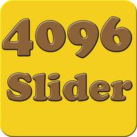 4096 slider puzzle - match adjacent numbers to make tile like 2048