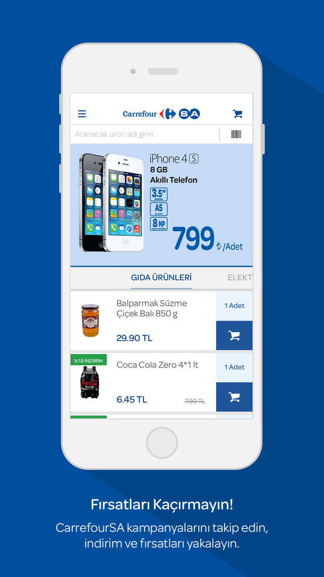carrefour online market iade