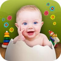 Future baby's face : make a baby, get baby pics and pick a name while pregnant (baby booth) !!