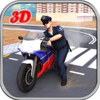 Police Bike 3D STUNT Simulator