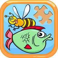 Cartoon Puzzle for Kids Jigsaw Puzzles Game free