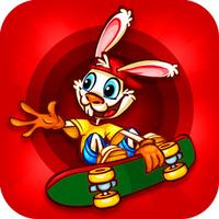Play Rabbit Skater Dash -True Skating Champ Run!
