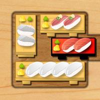Sushi Block Master:simple free arcade unblock puzzle game.You are to slide the blocks!Escape to the exit and let the sliding tuna sushi block.