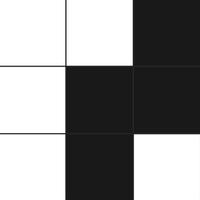 Black Tiles (Avoid the white tiles!)