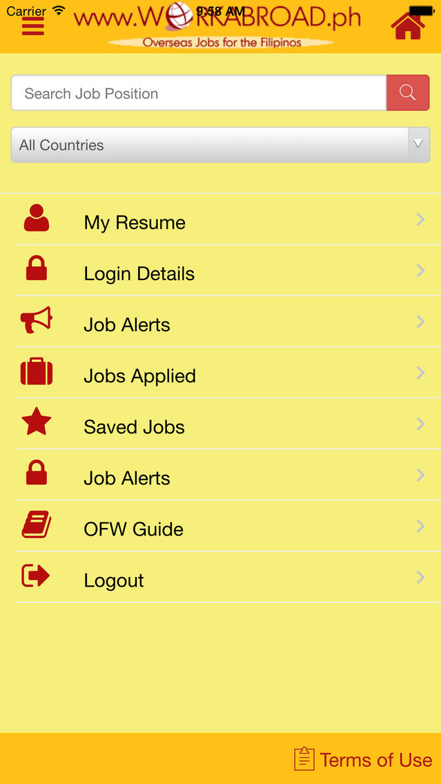 Workabroad Ph App For Iphone Free Download Workabroad Ph For Iphone Ipad At Apppure