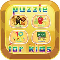 Puzzles learning for kids and toddler
