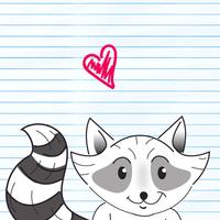 Raccoons day Stickers