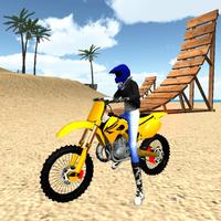 Motocross Beach Jumping 3D - Motorcycle Stunt Game