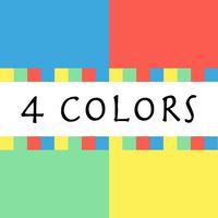 4 colors - tap red, green, blue and yellow colors