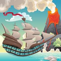 A Sort By Size Game for Children: Learn and Play with Pirates