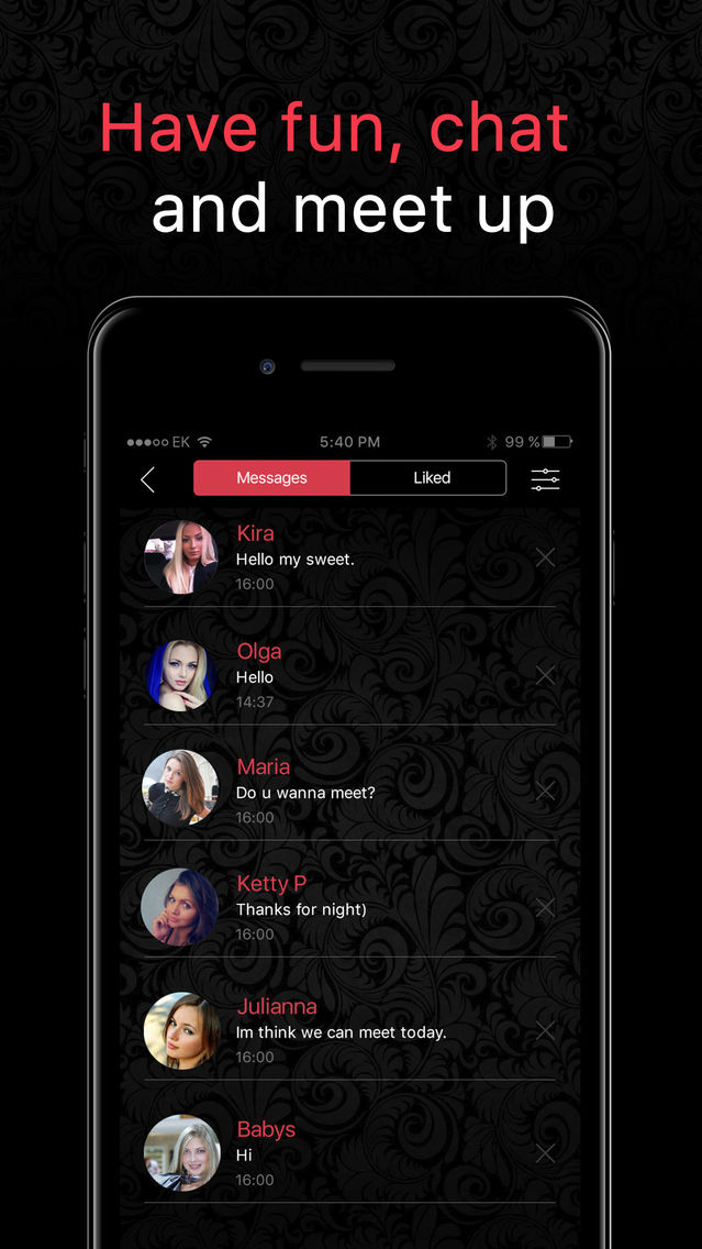 Dirty dating apps för iPhone