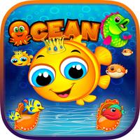 Ocean Fish Mania - Best Ocean Blast Match 3 Game