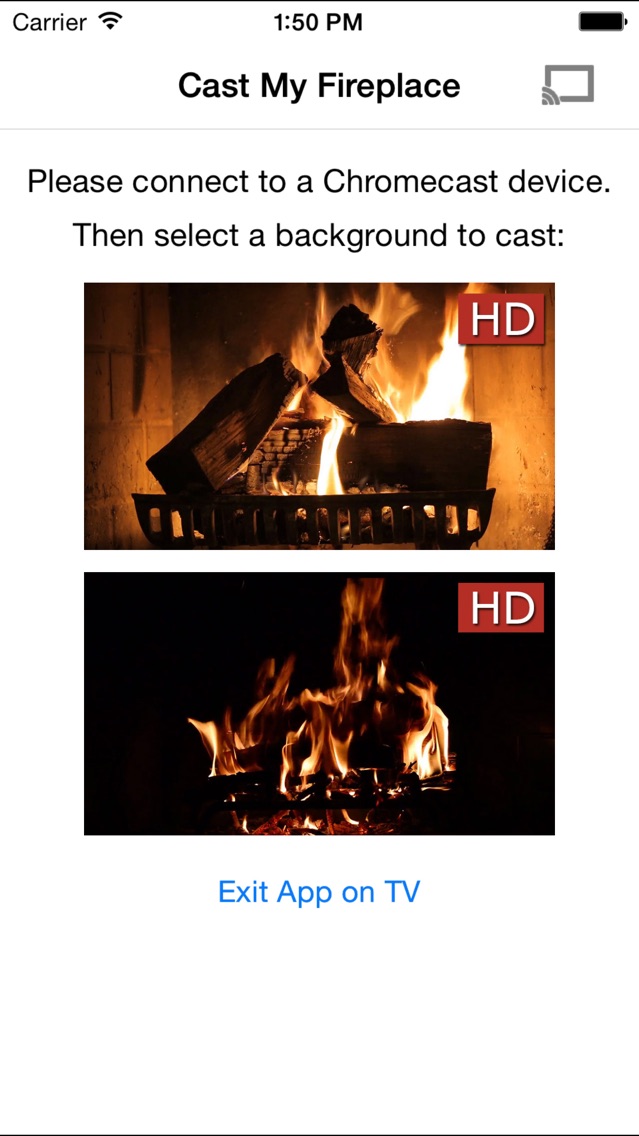 Fireplace For Chromecast App For Iphone Free Download Fireplace