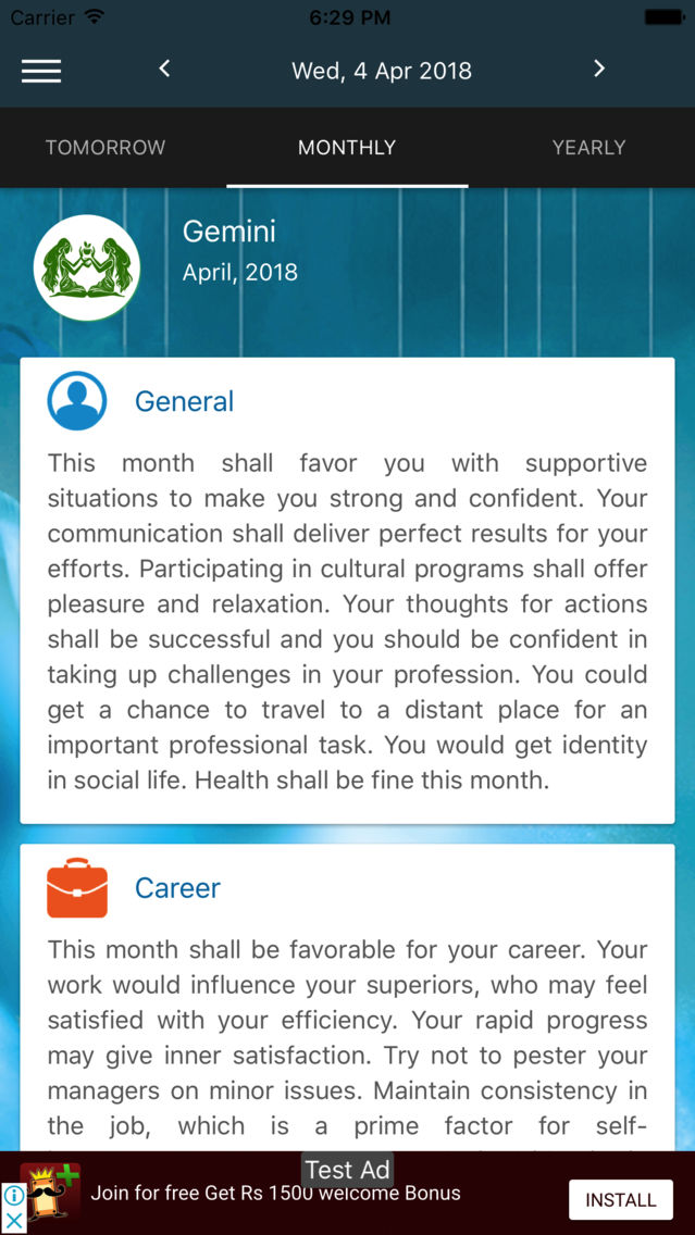 Gemini Horoscope App For Iphone Free Download Gemini Horoscope For Ipad Iphone At Apppure According to the zodiac sign system, gemini is the third astrological symbol that is ruled by venus! iphone app apkpure com