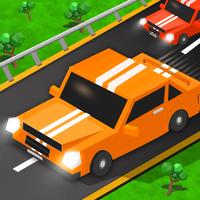 Blocky Traffic Racer On Highway-Parking & Driving