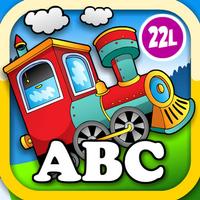 Animal Train Preschool Adventure First Word Learning Games for Toddler Loves Farm and Zoo Animals by Monkey Abby®