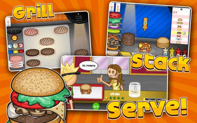 Papa's Burgeria Hd App For Iphone - Free Download Papa's Burgeria Hd For Iphone At Apppure