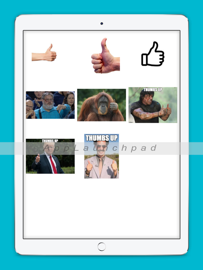 Thumbs Up The Stickers App For Iphone Free Download Thumbs Up The Stickers For Iphone Ipad At Apppure