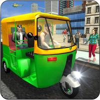 Modern City Tuk Tuk Auto Rickshaw Simulator 2017