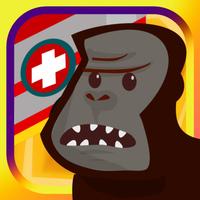 Gorilla Ambulance Rescue - Zoo Emergency Patient Delivery Game For Boys