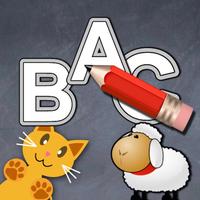 QCat -  Write alphabet ABC