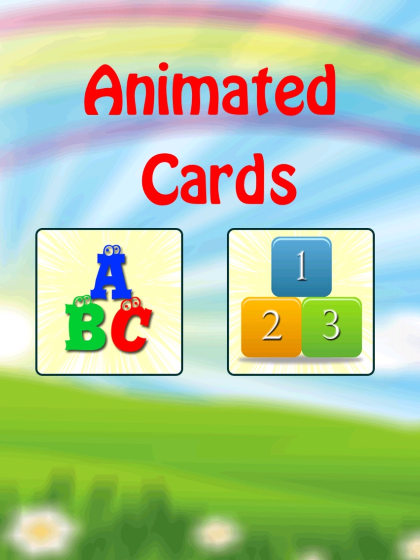 Animated Flashcards For Toddlers Free Toddlers Games App for iPhone