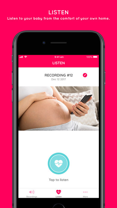 listen to your baby's heartbeat free app