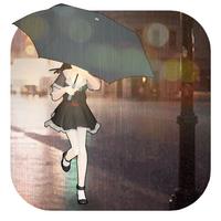 Running Girl - Only the sweetest girl rain Parkour
