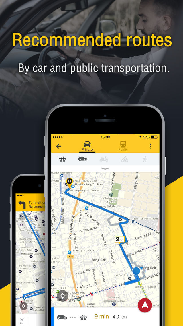 The social mapping app for drivers
