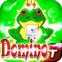Roller Pad King Frog Dominoes Game - Free HD Easy Live Casino Fun Free Dominoes Pro Edition