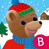 Les surprises de l’hiver avec Petit Ours Brun. Apprendre en s’amusant les quatre saisons.
