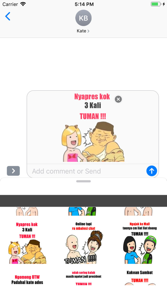  Stiker  Tuman  App for iPhone Free Download Stiker  Tuman  