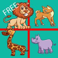 Kids Coloring Book New Cute Animals