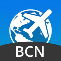 Barcelona Travel Guide with Offline Street Map