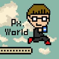 pixel art world - jump action game