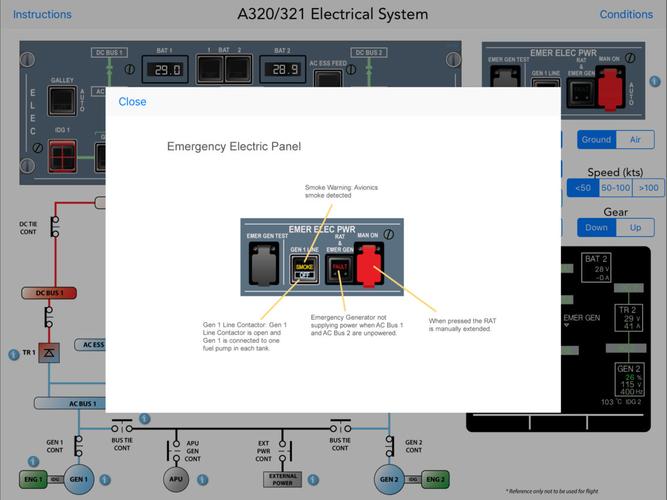 Airbus A320 Electrical Diagram App for iPhone - Free ...