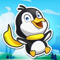 Adventures in Ice World - Happy Hoppy Penguin