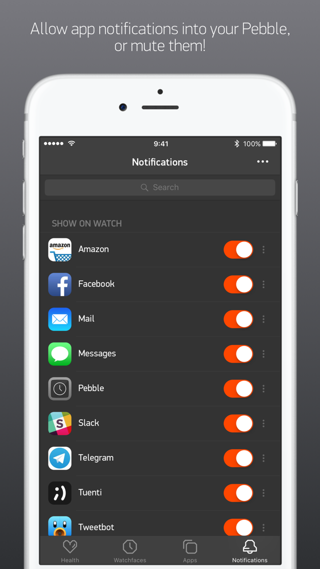 pebble ios