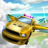 Flying Police Car Simulator 3D