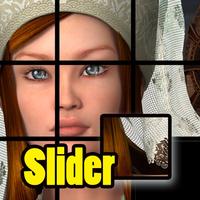 Picture Slider Puzzle - the Puzzle of Moving Pieces